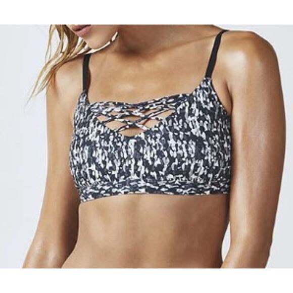 Fabletics Lenni  Medium Support Strappy Sports Bra Size Women's XS - Picture 1 of 3